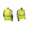 Radians SV97 Class 2 FR Premium Modacrylic Safety Vest w/ Velcro® Closure, 5.1 cal/cm2, Hi-Viz Green, 2XL