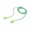 Fusion® Corded Ear Plugs, Green, Small, NRR 27dB, 100/BX