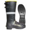 Tingley Steel Toe Rubber Boot w/ Internal Metatarsal Guard and Sure Grip, 16" Height, Black, SZ 12