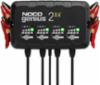 NOCO Genius 2X4, 4-Bank Car Battery Charger, 6V/12V