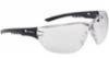Bolle NESS AF Safety Glasses, Black Frame, Clear Lens, 10/bx<br />
