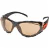 Elvex® Go-Specs™ Goggle-Like Foam Lined Safety Glasses w/ 50% VLT Copper Blue Blocker Supercoat™ Anti-Fog Lens