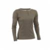 NSA FR Drifire Tecgen Long Sleeve Henley, Tan, Womens, SM