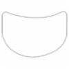 Pureflo™ HD Visor Protector, Clear, 4/PK