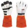 Power Gripz High Voltage Leather Protector Gloves, 40 cal/cm², 16", 10-10.5