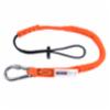 Proto® Elastic Lanyard w/ Screw Gate Carabiner, 15 lb.