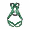 MSA V-FORM™ Harness with Tongue Buckle Leg Straps, Quick Connect Chest Buckle, Back D-Ring, XL