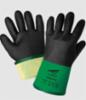 Global Glove FrogWear PVC/Nitrile Gloves with Aralene Cut Resistant Liner, 12", MD