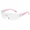 PIP® Eva® Clear Anti-Scratch Lens, Pink Frame Safety Glasses