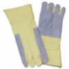CPA Para Aramid Blend Reinforced with Leather High Heat Gloves, 18", Right Hand Only, Universal Size