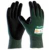 PIP MaxiFlex® Cut™ ANSI Cut A2 Gloves, Palm Coated, Green/Black, 3XL