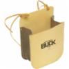 Buckingham Leather Nut and Bolt Bag, Tan, 7"L x 3-1/2"W x 9"H