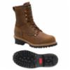 Carolina Logger 8" Steel Toe EH Rated Work Boot, Waterproof & Insulated, Brown, Men's, Sz 11.5D