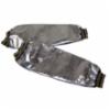 Heat Resistant Aluminized Sleeves w/ Elastic Ends, 18" Length