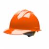 Bullard® Classic C30 Cap Style Hard Hat, Ratchet Suspension, Orange