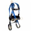 FallTech® 7073 Contractor 3D Construction Belted Full Body Harness, LG/XL