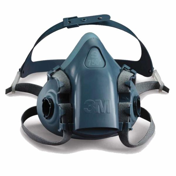 3M™ Deluxe 7500 Series Half Face Piece Reusable Respirator, MD