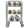 Ready Rack SCBA Mobile Bottle Cart, 4 Shelf Levels, Holds 16 Bottles