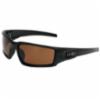 Uvex™ Hypershock Black Frame, Brown Polarized Lens Safety Glasses