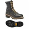 Carolina Logger 8" Steel Toe EH Rated Work Boot, Black, Men's, Sz 10.5M