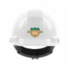 PIP Dynamic Whistler Cap Style Non-Vented Hard Hat, White, with IWS Logo