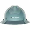 MSA V-Gard&@174 Full Brim Slotted Hard Hat with FasTrac® III Suspension, Gray, HPC Logo