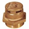 Justrite® Brass Vertical Drum Vent for Petroleum Based Applications