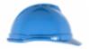 MSA Vented V-Gard Hard Hat with Ratchet Suspension, blue