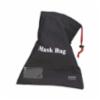 Full Mask Storage Bag, Black, 16" x 14"