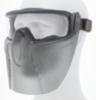 Hydroblast HB4 Goggle w/Attach Faceshield, Clear, AF, 12/cs