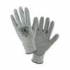 West Chester® Polyurethane Palm Coated ANSI A2 Cut Resistance, Gray HPPE Glove, LG