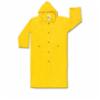 Wizard Double Coated PVC Rain Coat, Yellow, Small