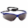 Jackson Safety V30 Nemesis™ Safety Glasses, Metallic Blue Frame, Smoke Anti-Fog Lens, 12/bx<br />
