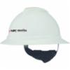 MSA V-Gard 500 FB Hard Hat, 6 pt Sus, White, HPC Logo