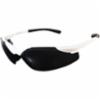 X6 Neutral Gray Lens, White Frame Safety Glasses