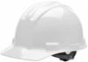 Bullard 4pt. Ratchet Hard Hat with Rain Trough, White