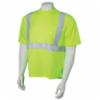 Lightweight Class 2 Short Sleeve T-Shirt w/ Chest Pocket, Hi-Viz Yellow/Lime, 3XL
