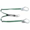 V-Series Standard Twin-Leg Adjustable Energy Absorbing Lanyard,  36CL Large Snaphooks, ANSI Z359.13, 6'