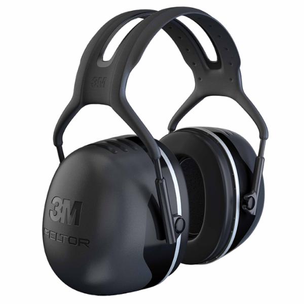 3M™ Peltor™ X5 Over-The-Head Earmuff, NRR 31 dB, Black