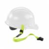 Squids® Clamp Hart Hat Lanyard, Hi-Vis Lime