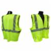 Radians® SV4 Economy Class 2 Breakaway Safety Vest w/ Velcro® Front & Pockets, Hi-Viz Yellow, LG