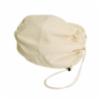 NSA Cotton Canvas Storage Bag For Arc Flash Face Shield, 16", White