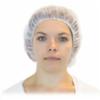 Lightweight Polypro Bouffant Hairnets, 19", White