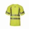 FR Control 2.0™ Short Sleeve T-Shirt, Type R Class 3, Hi-Viz Yellow w/ 2" Silver Segmented Reflective Stripes, SM