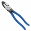 Klein® High Leverage Heavy Duty Side-Cutting Pliers, 9", Royal Blue