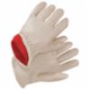 Red Fleece Lined, Pigskin Driver Gloves, SM