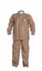 Dupont Tychem CPF 3 combo suit, tan, LG, 6/cs