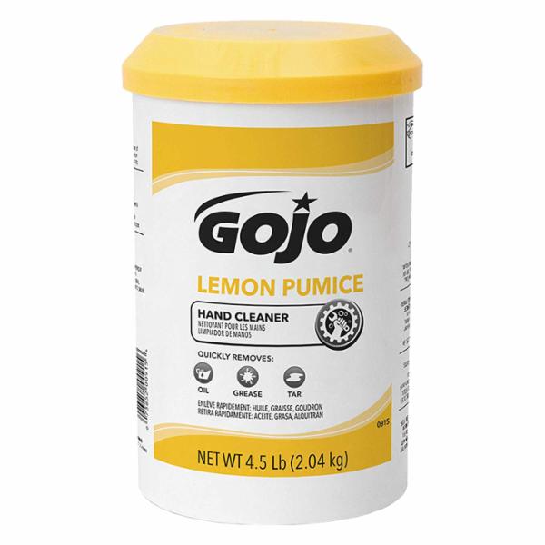 GOJO® Lemon Scented Pumice Hand Cleaner, 4-1/2 lb Canister