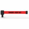 Banner Stakes Replacement 15' PLUS Banner, Red "Danger-Keep Out"