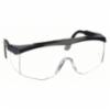 Crews Stratos black frame clear lens safety glasses, 12/bx